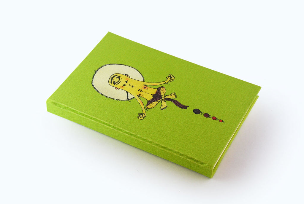 Levitating Monk - Illustrated Cover Journal - Little Green Trunk